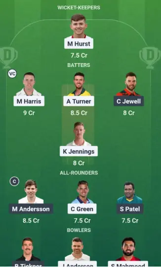 LAN vs DER Today Very Best Dream11 Prediction: Option 1