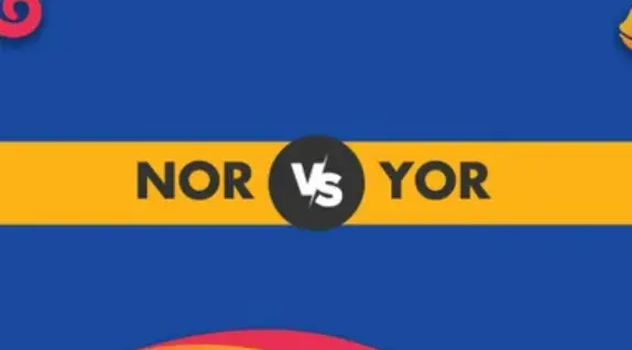 YOR vs NOR