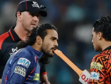 LSG's Digvesh Rathi Suspended for One Match Following Heated Exchange with Abhishek Sharma