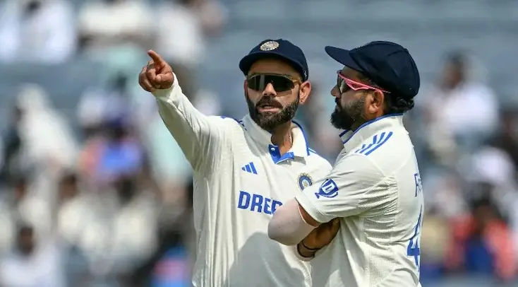 Virat Kohli and Rohit Sharma