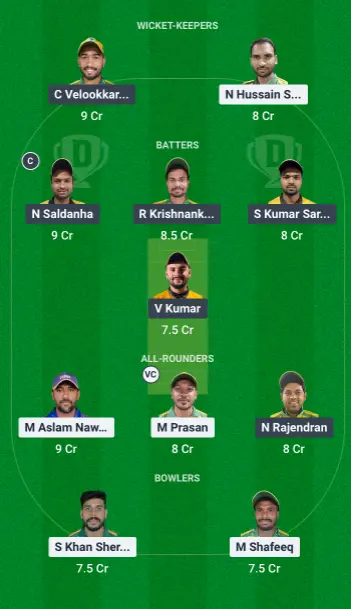 ALH vs AEC Dream11 Team 1