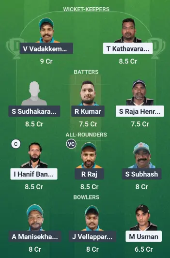  LEX vs PC Dream 11 Team Today Prediction