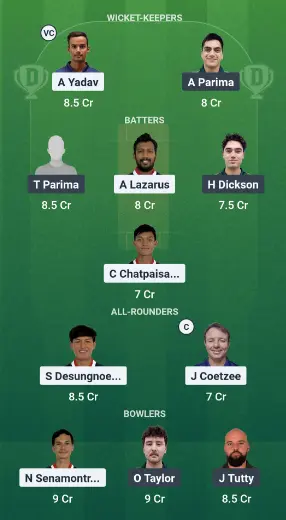 THA vs CK Today IPL Match Dream11 Best Team Suggestion: Option 1